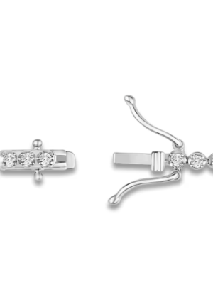 1.5 Carat Lab-Created Diamond Tennis Bracelet in 14K White Gold | SimplyIn Diamonds